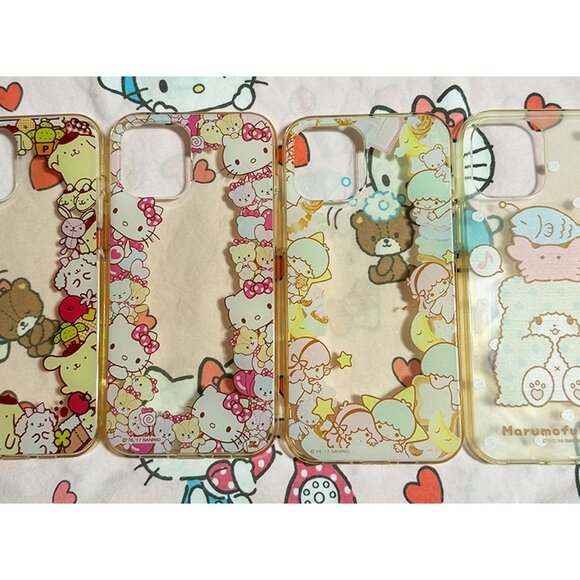 Sanrio Characters iPhone 12 Pro Max Clear Phone Cases Lot - Picture 1 of 6